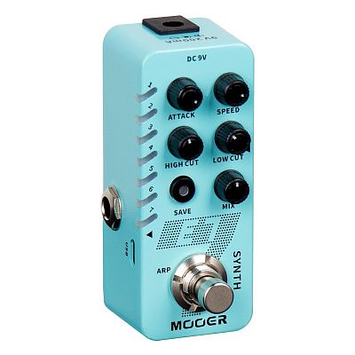 Гитарная педаль полифонический синтезатор Mooer E7 Synth